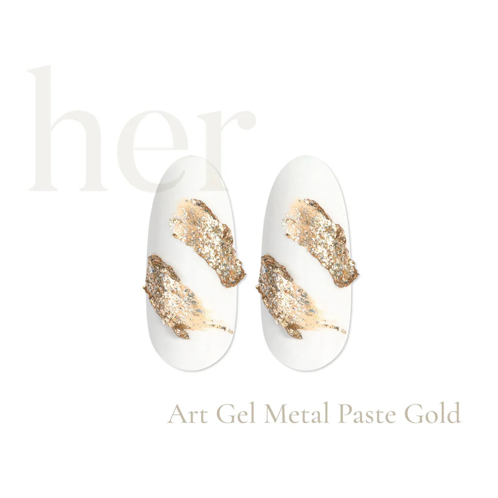 HER Art Gel Metal Paste Gold 5ml