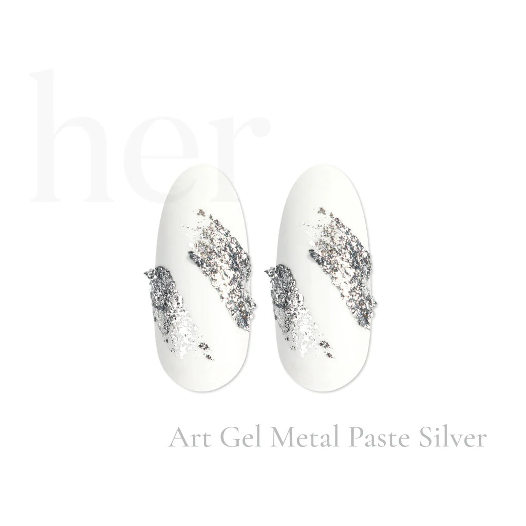 HER Art Gel Metal Paste Silver 5ml