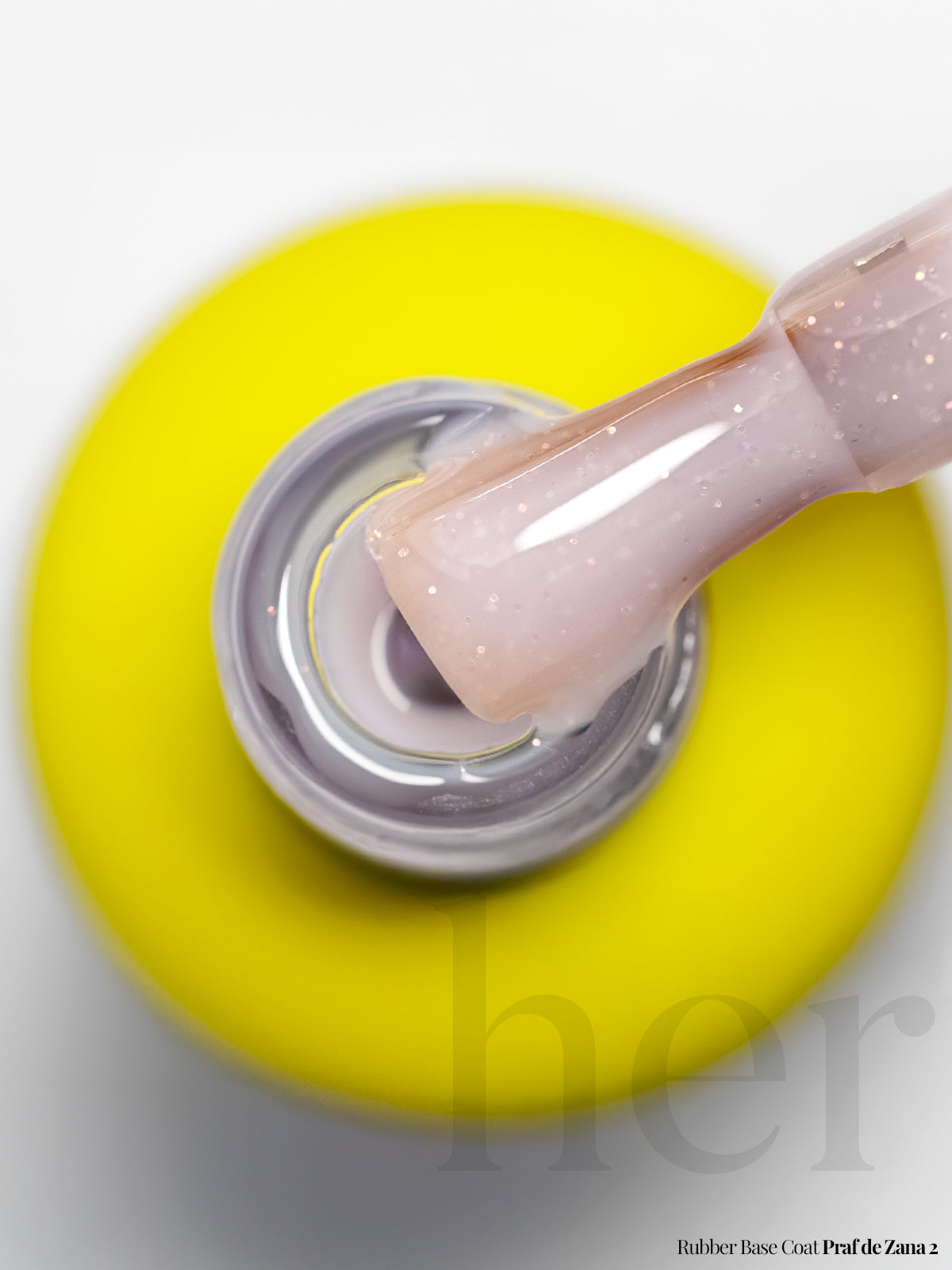 HER Barvna Rubber Baza Fairy Dust 02 - 8ml