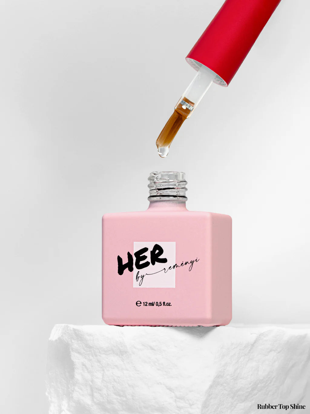 HER Zaključni premaz Rubber Top Shine 12ml