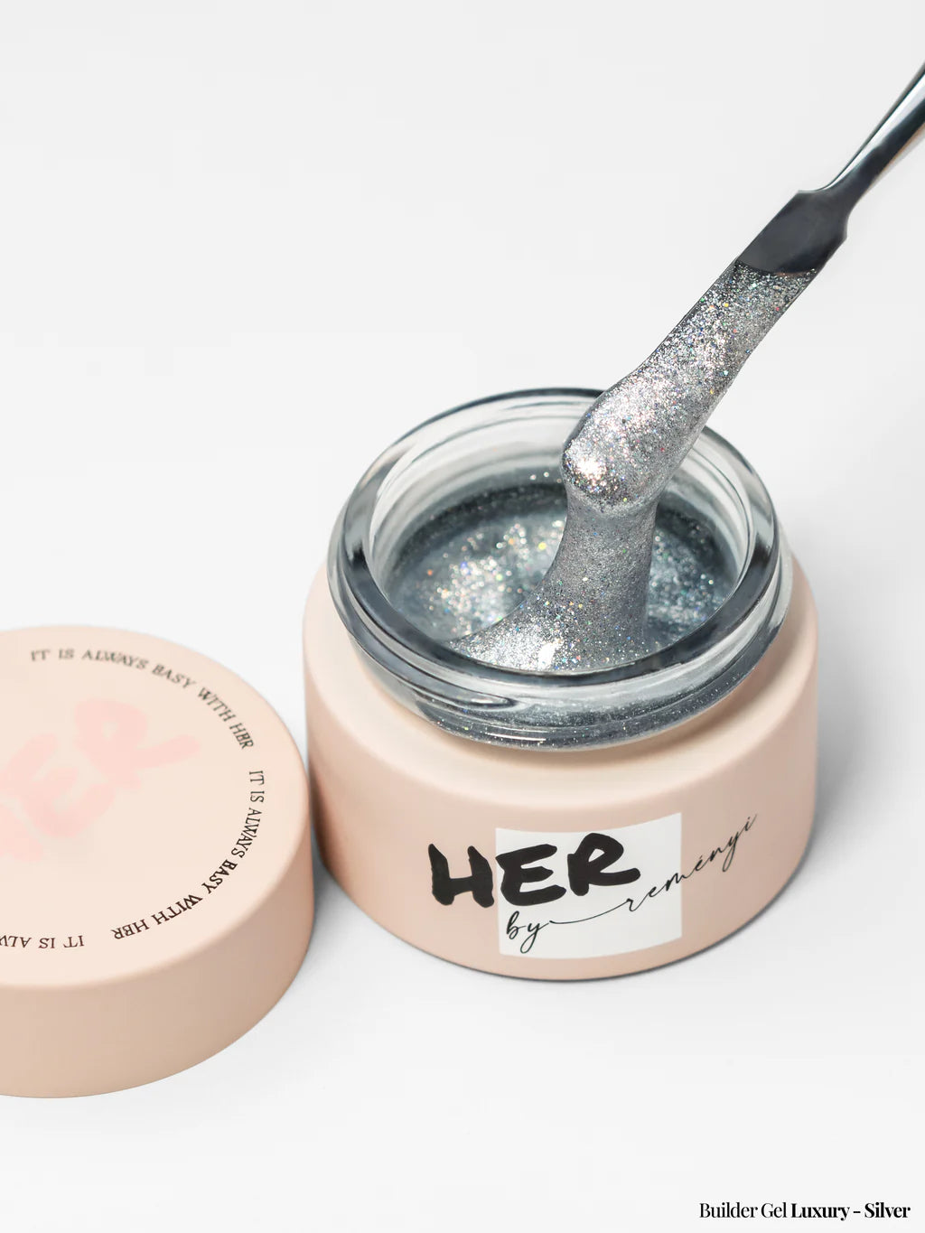 HER Gradilni Gel Luxury - Silver - 15ml