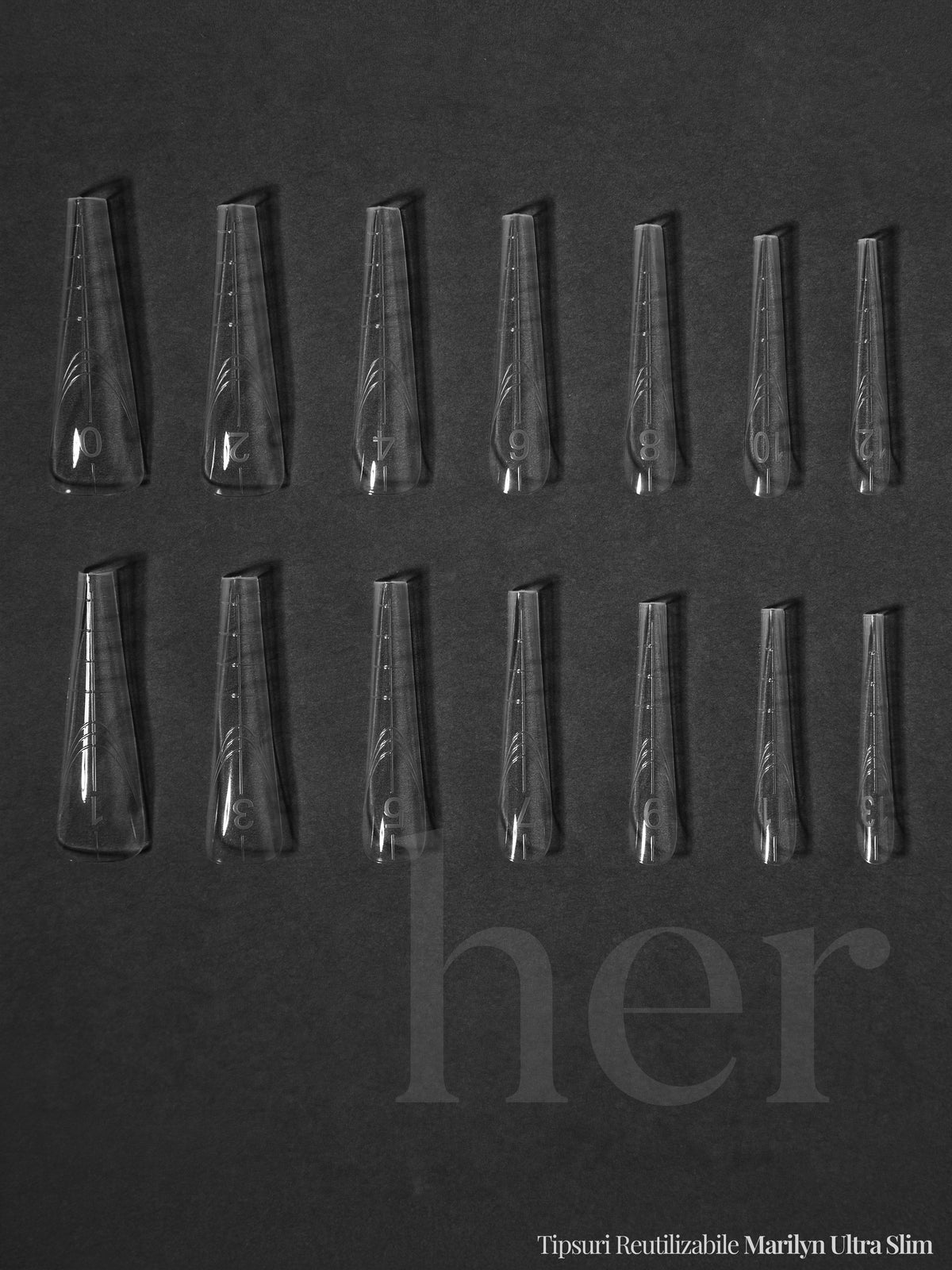 Tipsuri Reutilizabile Marilyn Ultra Slim - detajl