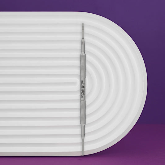 STALEKS Pedikerska pilica za nohte Expert 60, tip 3, ravna pilica in pilica z ukrivljenim koncem