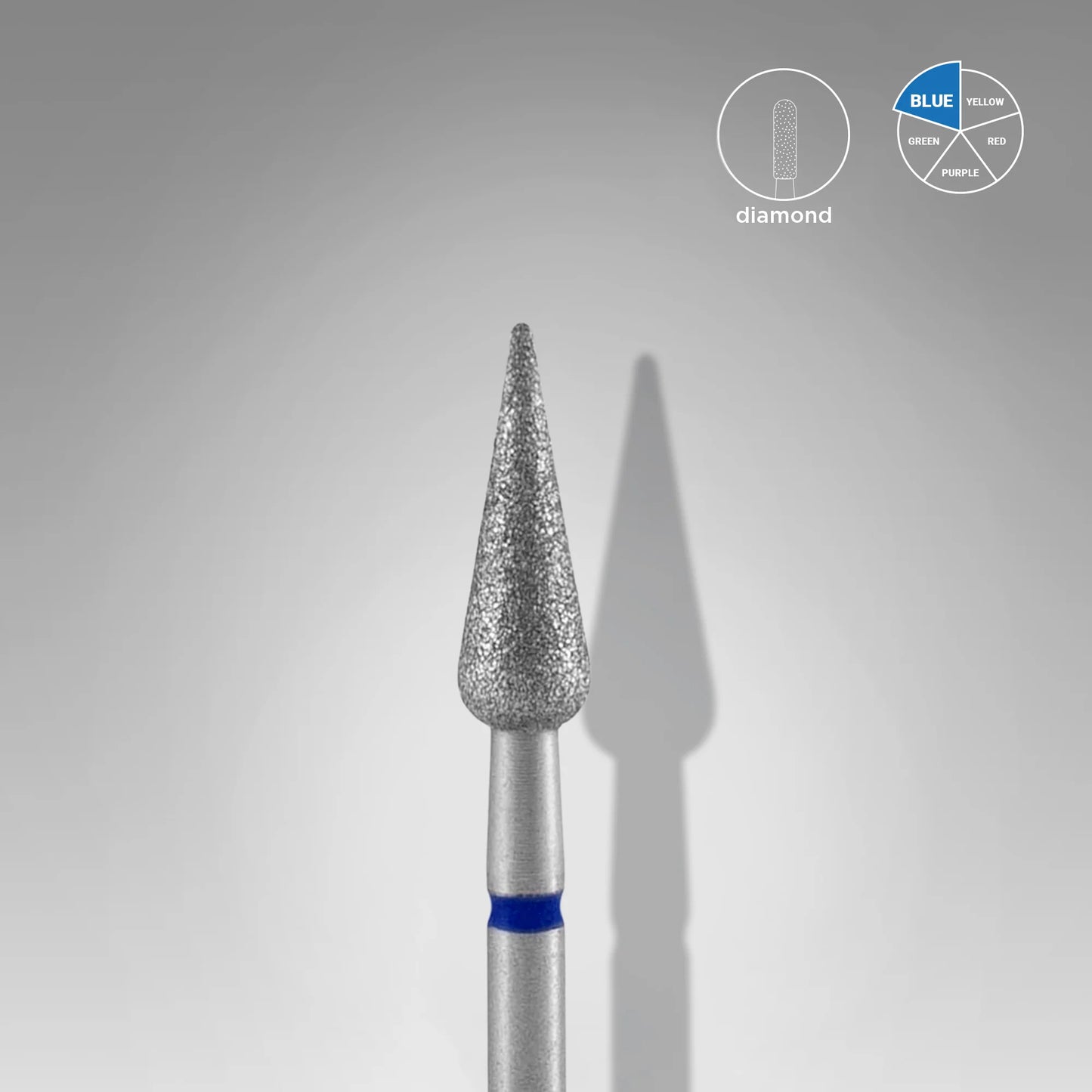 STALEKS Diamantni brusilni nastavek pointed pear Expert