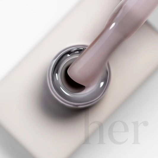HER Barvna Rubber Baza Nude Dust - 12ml