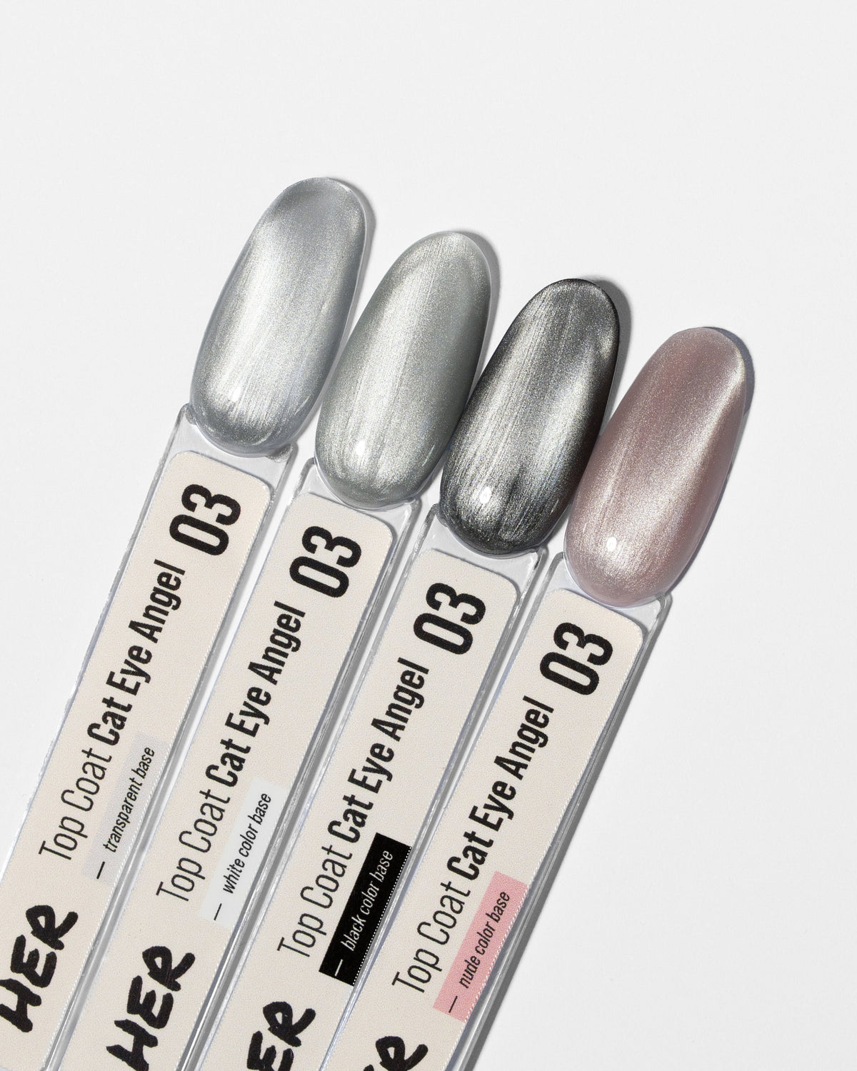 Top Coat Cat Eye Angel 03 - swatch